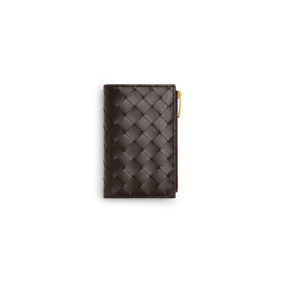 BOTTEGA VENETA INTRECCIATO MEDIUM BI-FOLD WALLET 749940VCPP22132 (14.5*9.3*2cm)